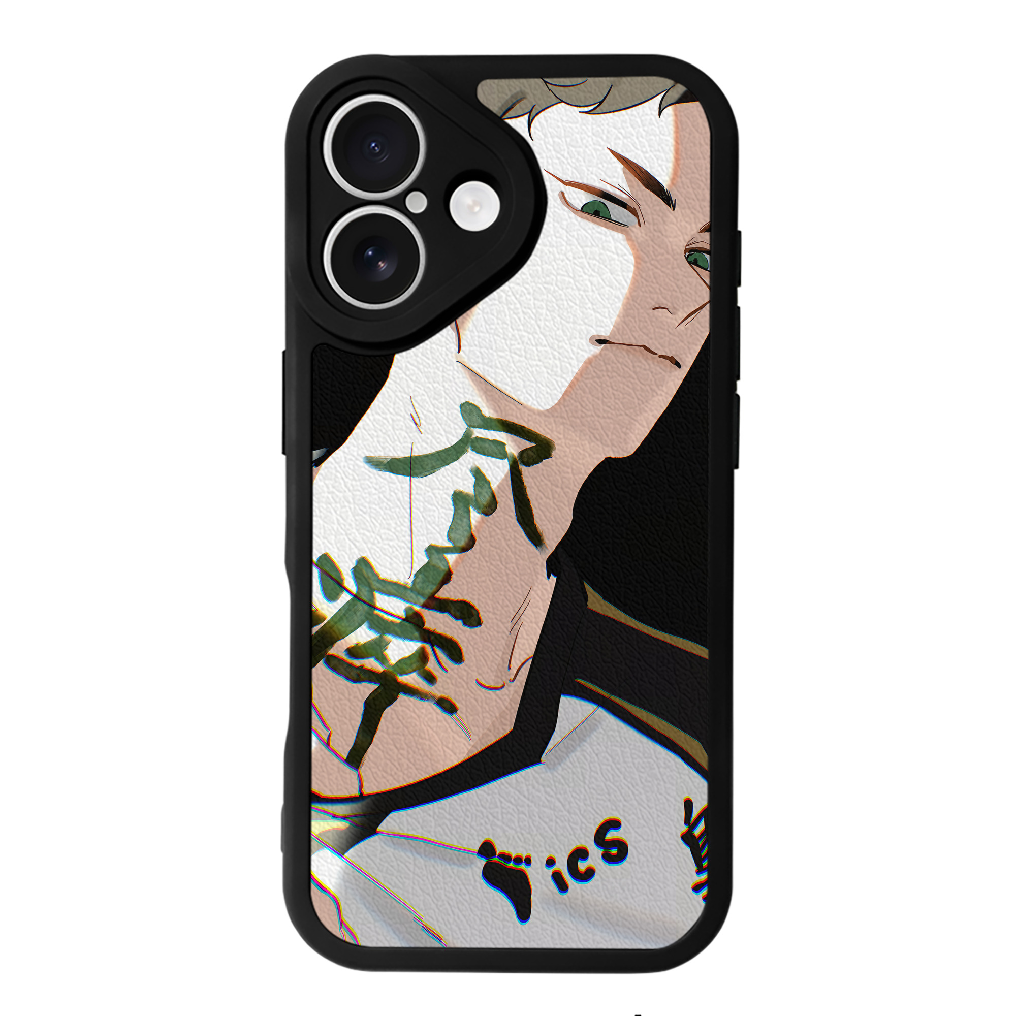 （画像用） ハイキュー!! Haikyu!! 【iPhone 16シリーズ対応】シリコンスマホケース（レザー調） 材質：シリコン